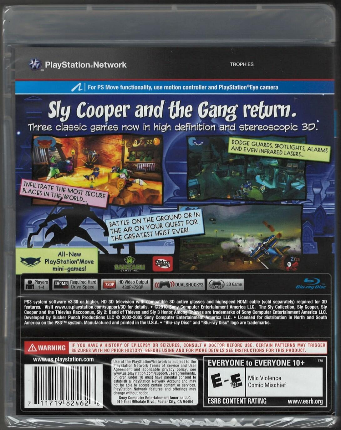 The Sly Collection (Move Compatible) - PlayStation 3