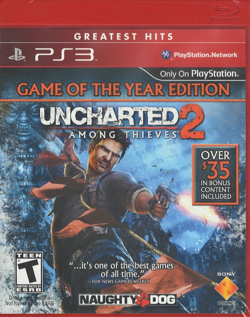 Uncharted 2: Among Thieves - Game of The Year Edition Slip Case - PlayStation 3