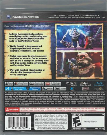 Medieval Moves: Deadmund's Quest (PlayStation Move) - PlayStation 3