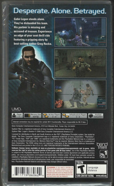 Syphon Filter: Logan's Shadow - PlayStation Portable