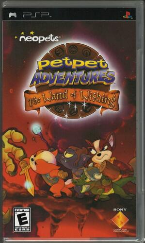 Neopets PetPet Adventures Wand of Wishing - PlayStation Portable