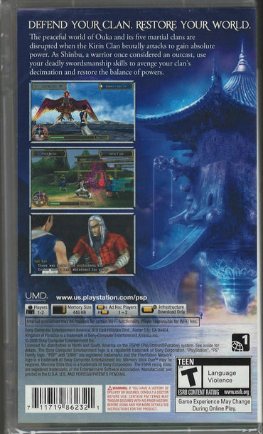 Kingdom Of Paradise - PlayStation Portable