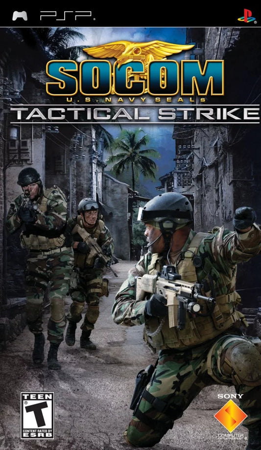 SOCOM US Navy SEALs: Tactical Strike - Sony PSP