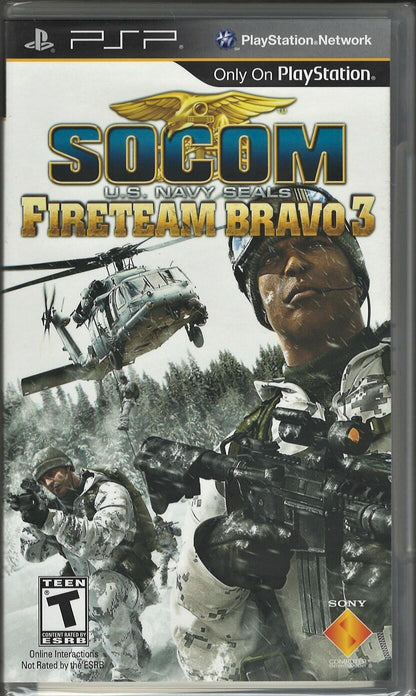 SOCOM US Navy SEALs: Fireteam Bravo 3 - PlayStation Portable