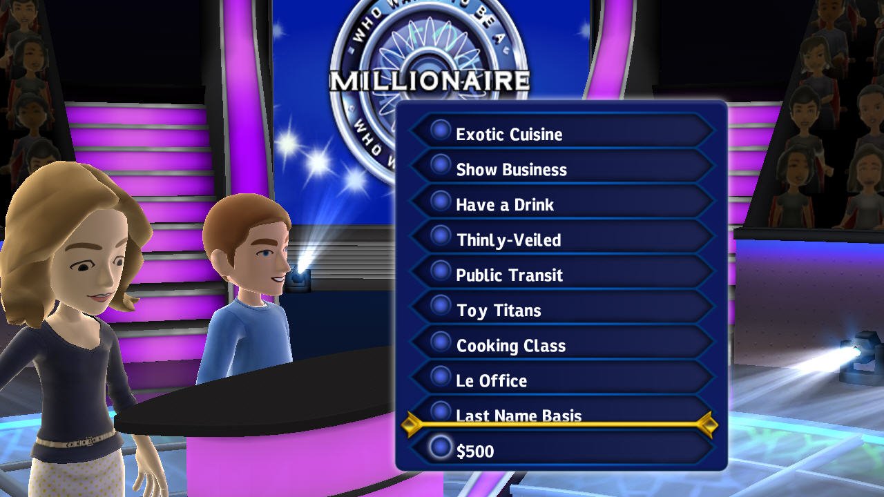 Who Wants to Be a Millionaire - Xbox 360