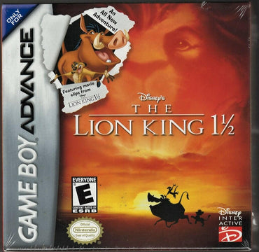 Lion King 1 1/2 GBA