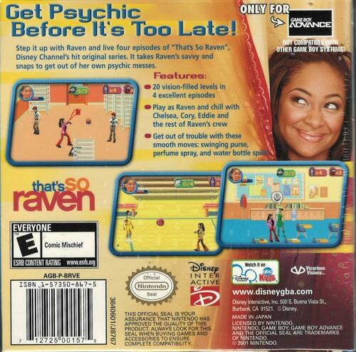 That's So Raven - Game Boy Advance