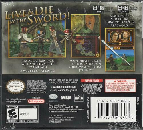 Pirates of the Caribbean: At World's End - Nintendo DS