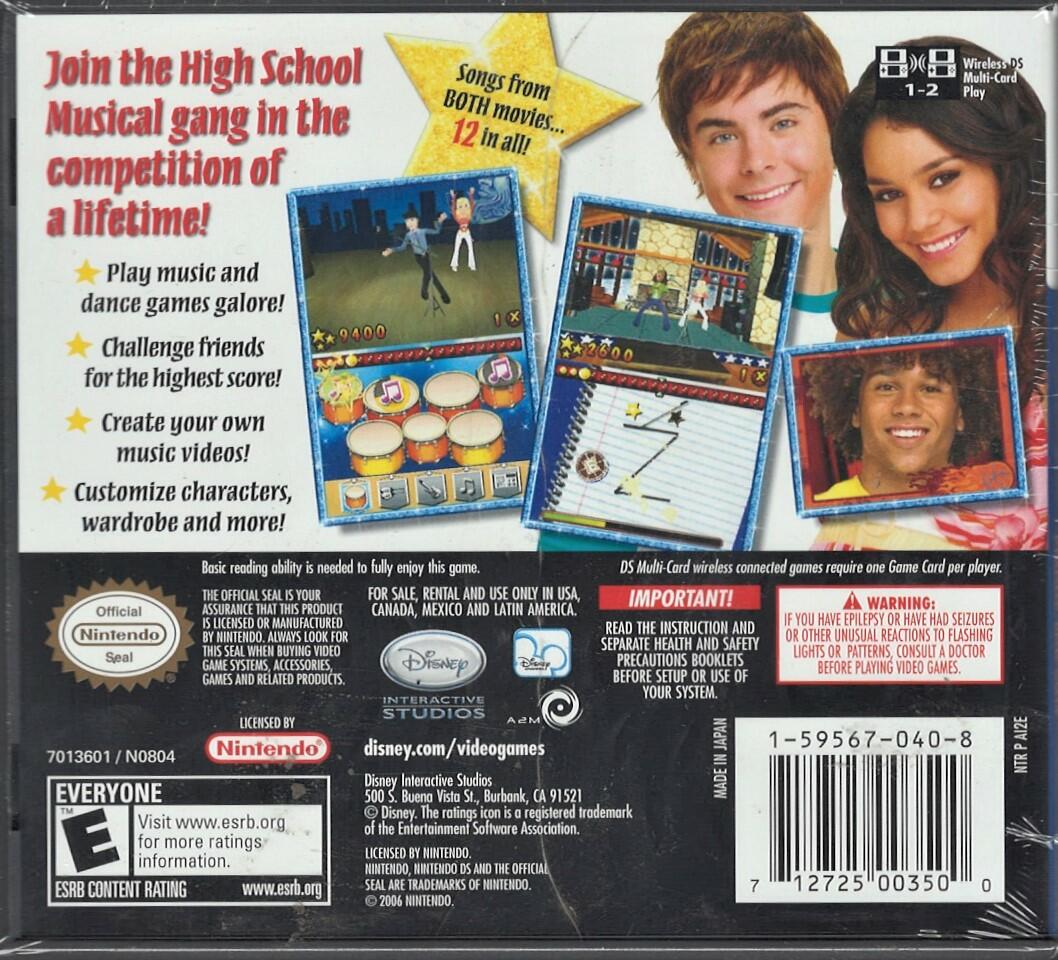 High School Musical: Making the Cut - Nintendo DS