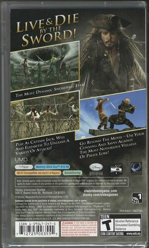 Pirates of the Caribbean: At World's End - Sony PSP