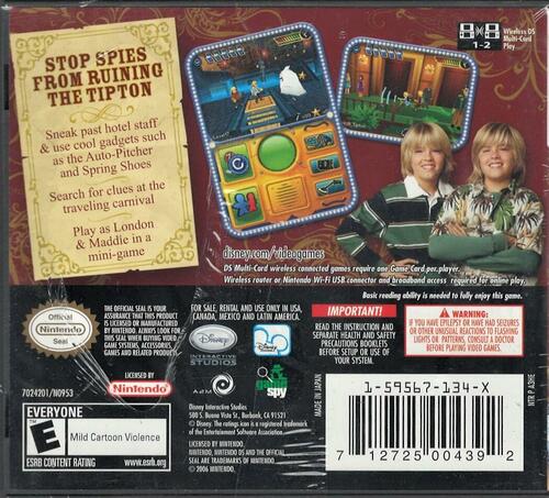 The Suite Life of Zack & Cody: Circle of Spies - Nintendo DS