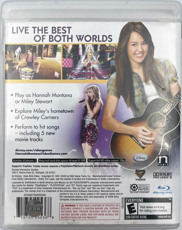 Hannah Montana The Movie - PlayStation 3