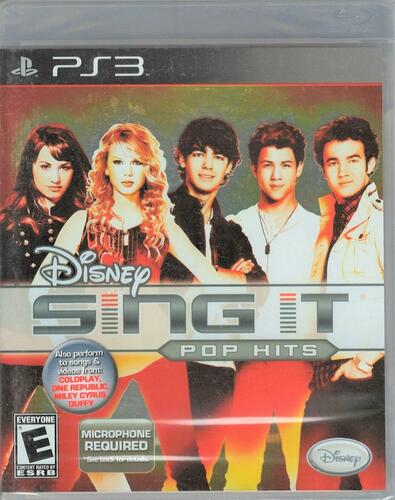 Disney Sing It: Pop Hits - PlayStation 3