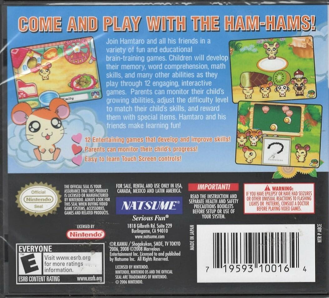 Hi! Hamtaro: Ham-Ham Challenge - Nintendo DS