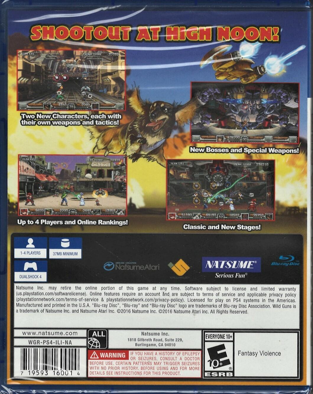 Wild Guns: Reloaded - PlayStation 4