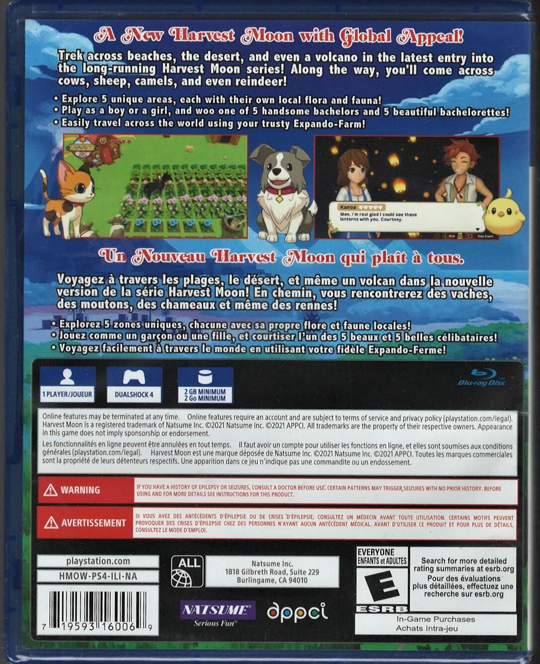 Harvest Moon: One World - PlayStation 4