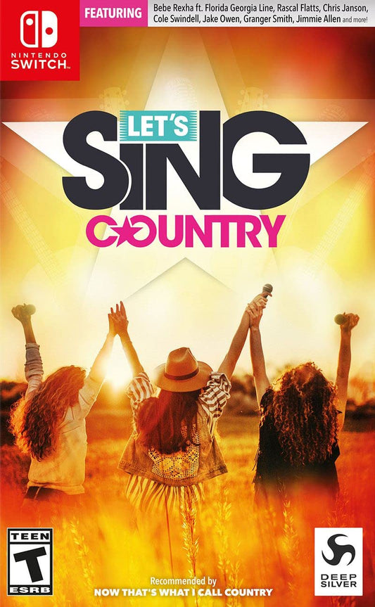 Let's Sing Country - Nintendo Switch