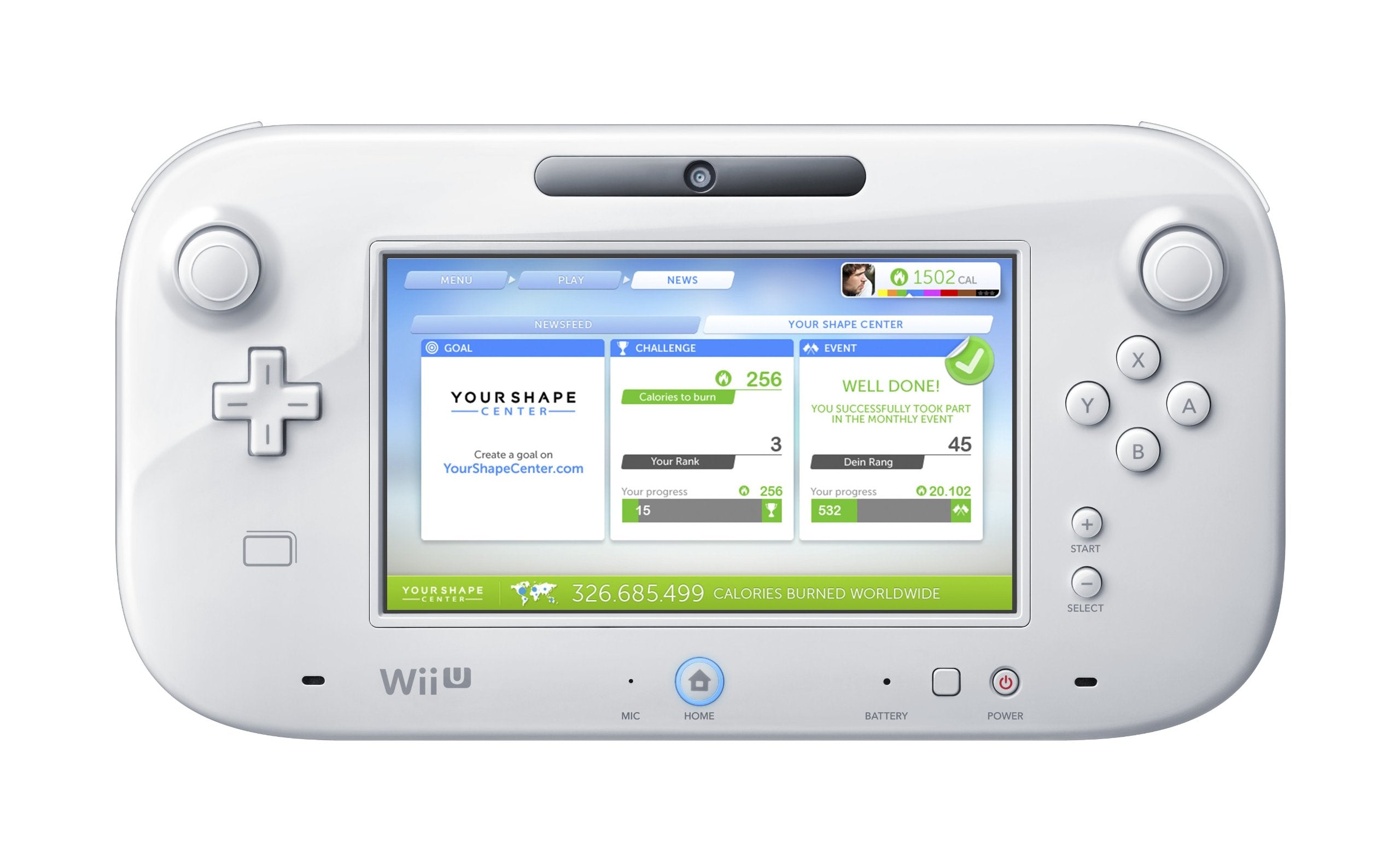 Your Shape: Fitness Evolved 2013 - Nintendo Wii-U