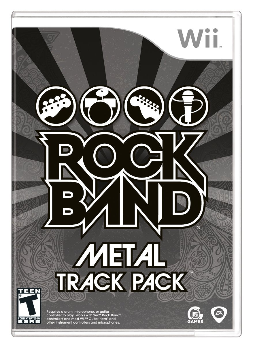 Rock Band: Metal Track Pack - Nintendo Wii