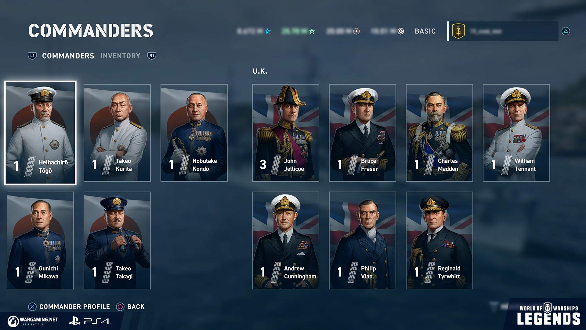 World Of Warships: Legends Firepower Deluxe Edition - PlayStation 4