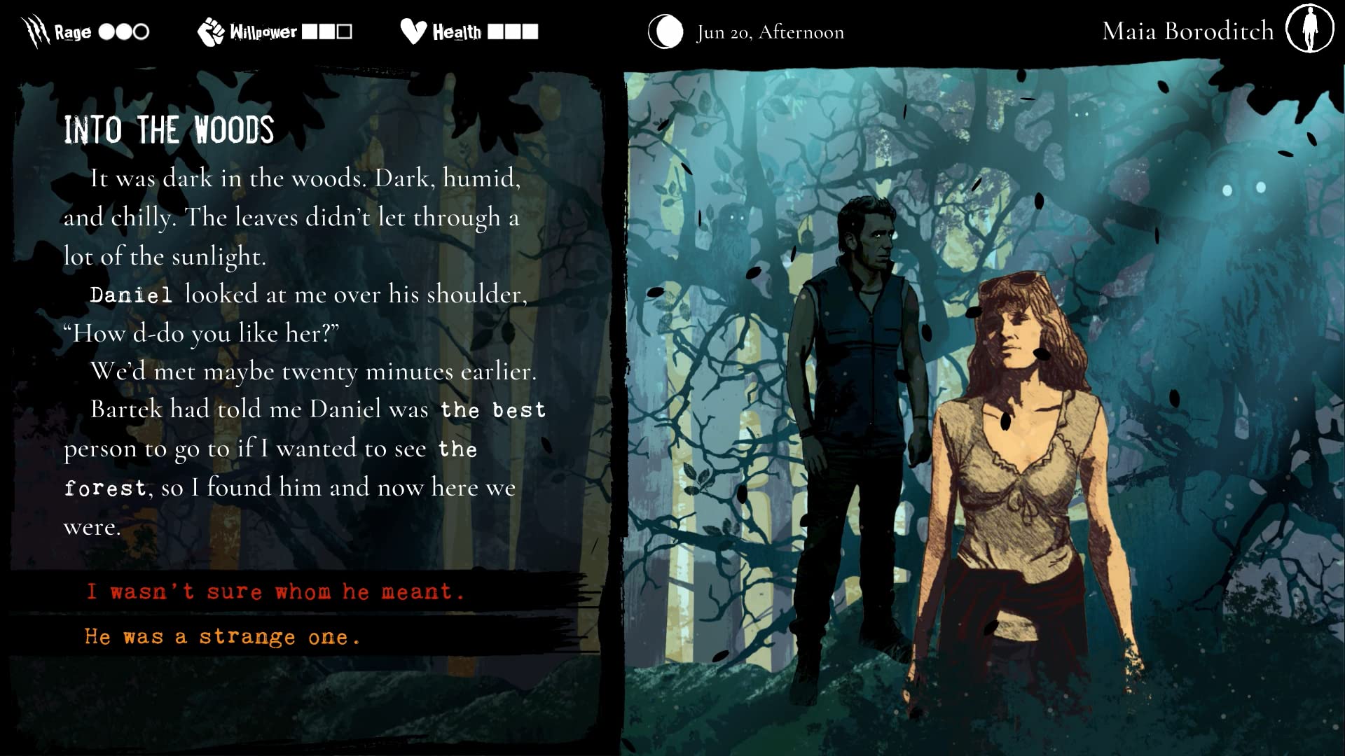 Werewolf The Apocalypse: Heart of the Forest - Nintendo Switch