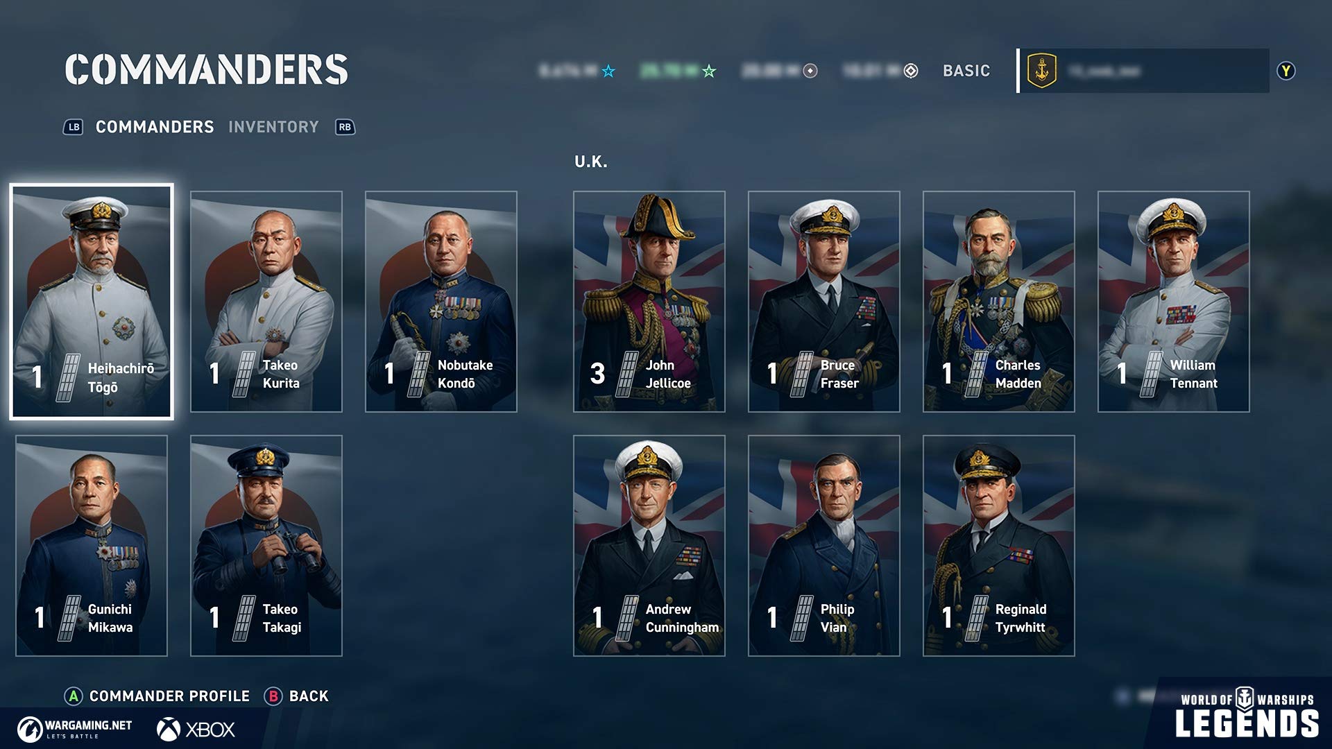 World Of Warships: Legends Firepower Deluxe Edition - Xbox One