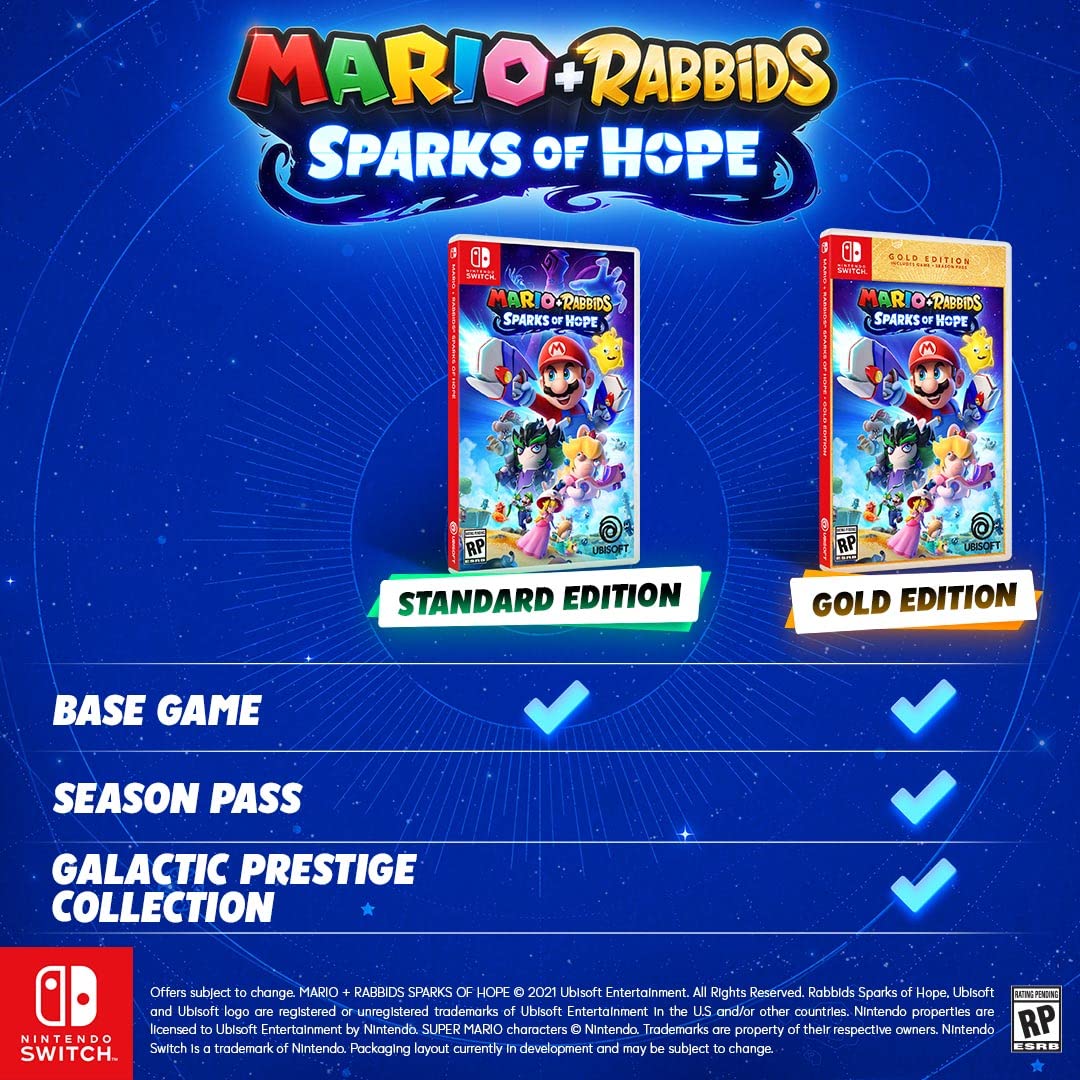 Mario + Rabbids Sparks of Hope: Standard Edition - Nintendo Switch