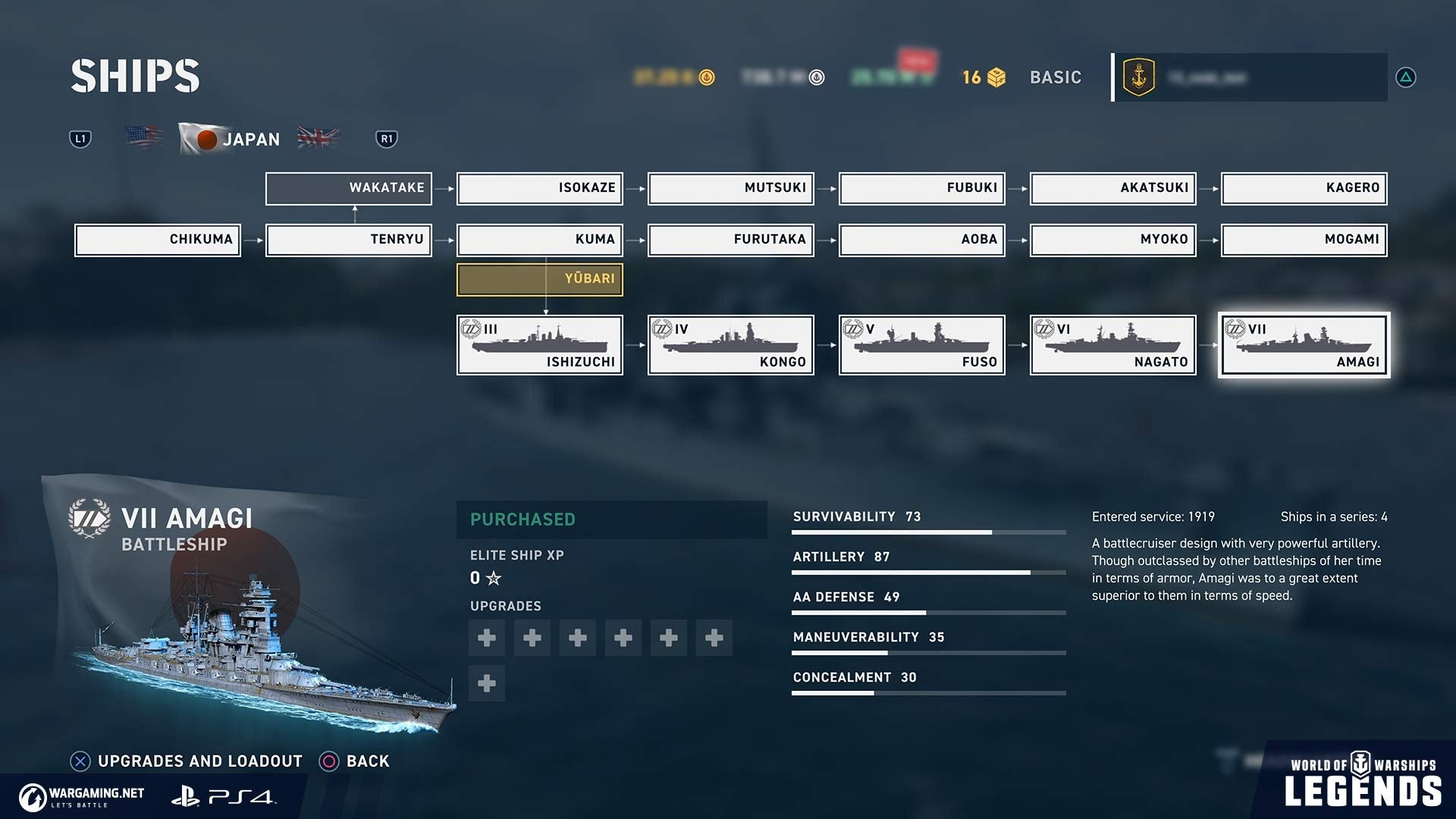 World Of Warships: Legends Firepower Deluxe Edition - PlayStation 4