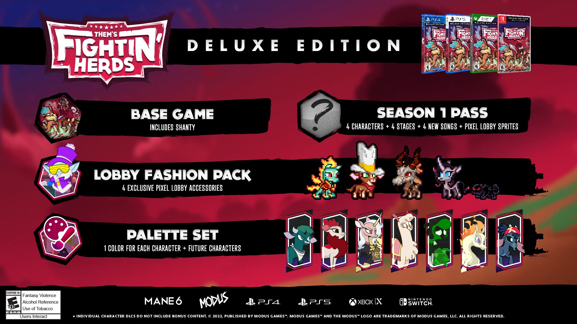 Them's Fighting Herds: Deluxe Edition - Nintendo Switch