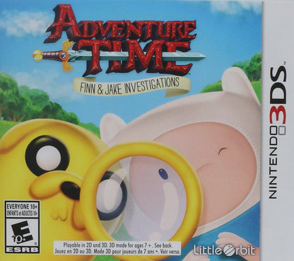 Adventure Time Finn and Jake Investigations - Nintendo 3DS