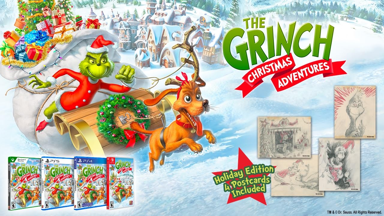 The Grinch Christmas Adventures - Xbox Series X/Xbox One