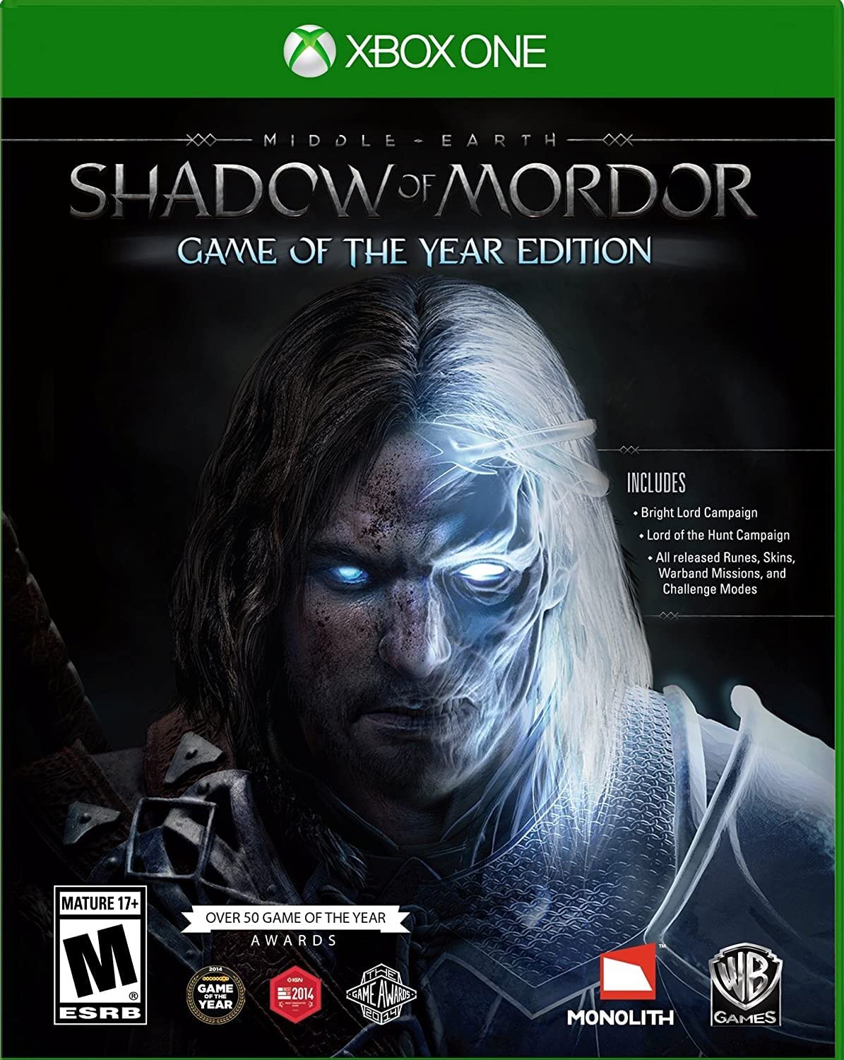 Middle Earth: Shadow of Mordor GOTY - Xbox One