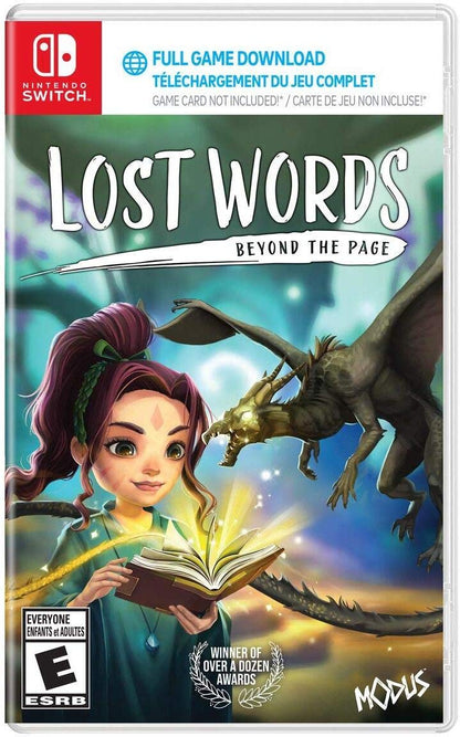 Lost Words: Beyond The Page (Code in a Box) - Nintendo Switch