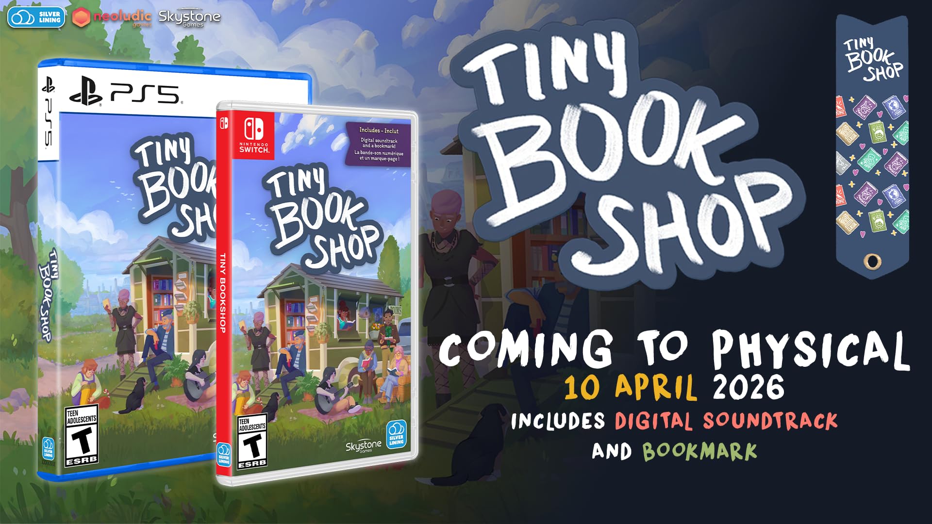 Tiny Bookshop - Playstation 5