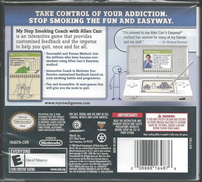 My Stop Smoking Coach with Allen Carr - Nintendo DS