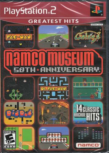 Namco Museum 50th Anniversary (Greatest Hits) - PlayStation 2