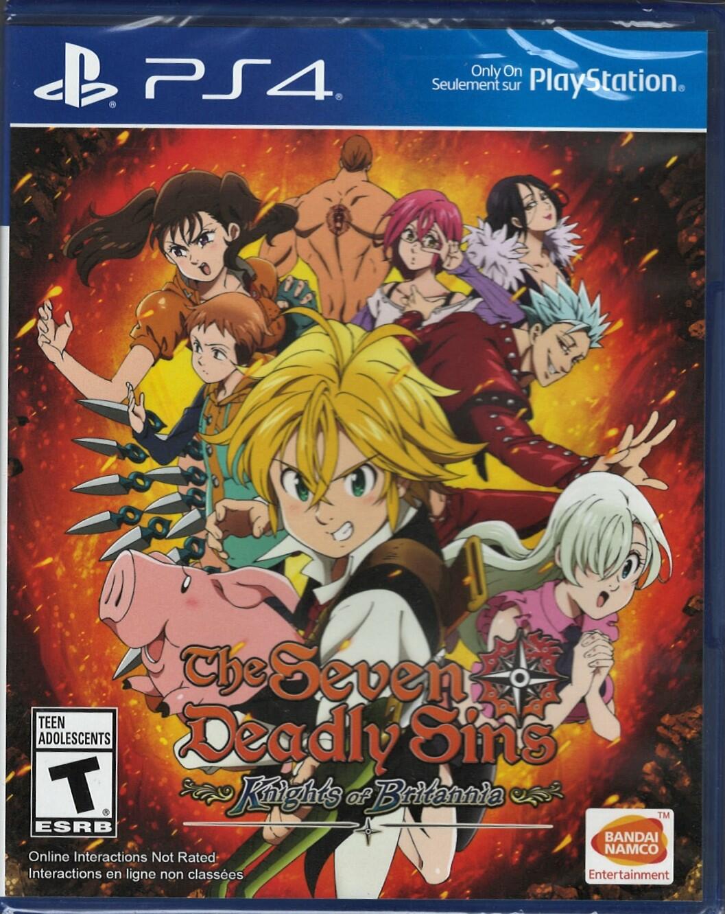 The Seven Deadly Sins: Knights of Britannia - PlayStation 4