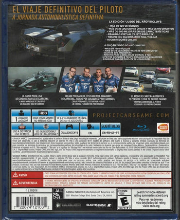 Project CARS Complete Ed. (LATAM) - PlayStation 4