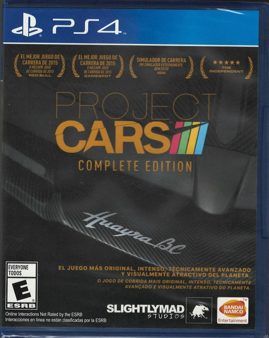 Project CARS Complete Ed. (LATAM) - PlayStation 4