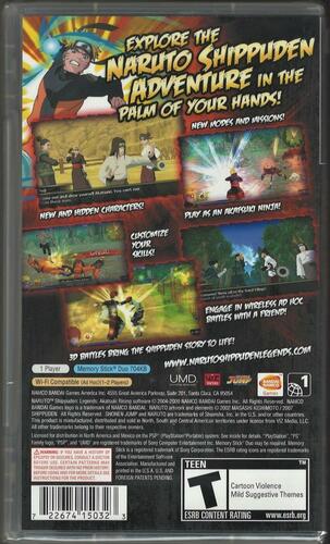 Naruto Shippuden: Legends Akatsuki Rising - PlayStation Portable