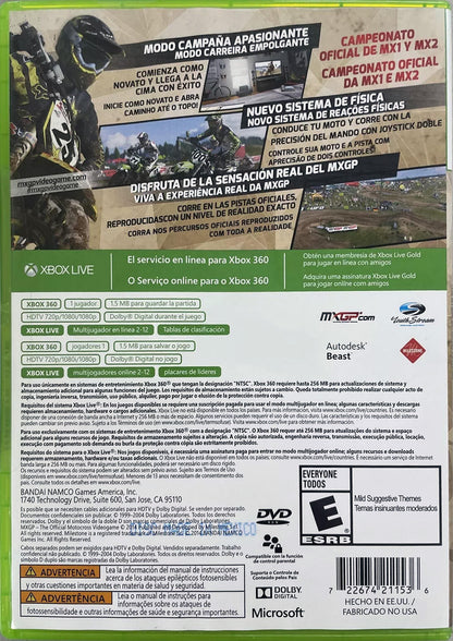 MXGP 14: The Official Motocross Videogame (LATAM) - Xbox 360