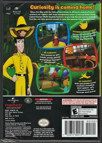 Curious George - Nintendo GameCube