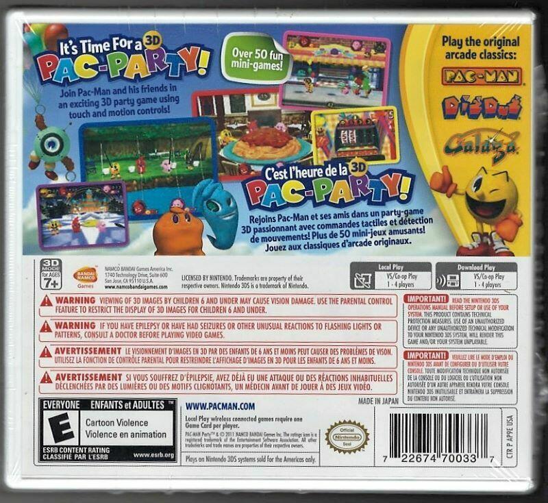 Pac-Man Party - Nintendo 3DS