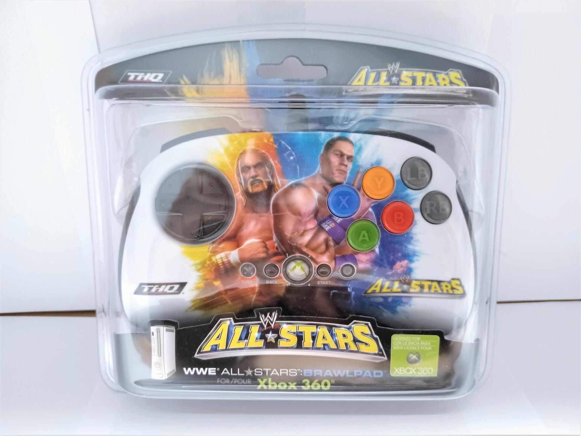 Xbox 360 WWE All STARS BrawlPad Hulk Hogan and John Cena