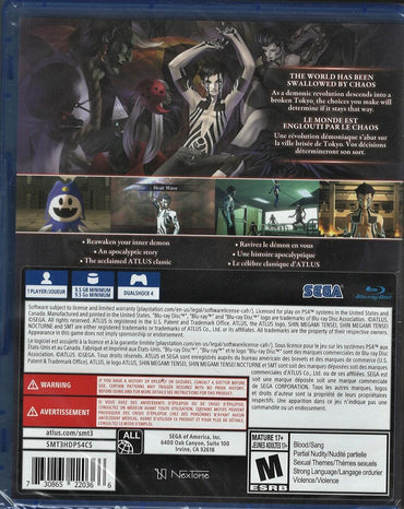 Shin Megami Tensei III: Nocturne HD Remaster - PlayStation 4