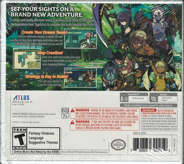 Etrian Odyssey V: Beyond The Myth - Nintendo 3DS