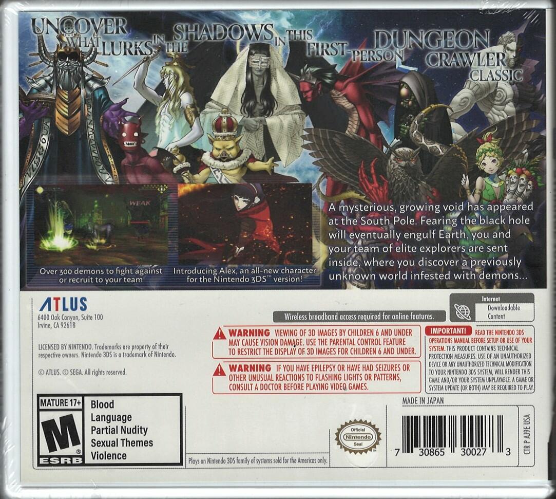 Shin Megami Tensei: Strange Journey Redux - Nintendo 3DS