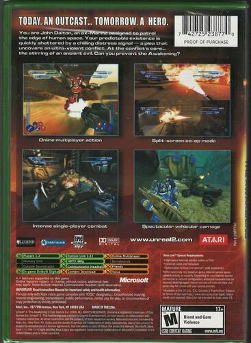 Unreal II: The Awakening (Online Playable) - Xbox