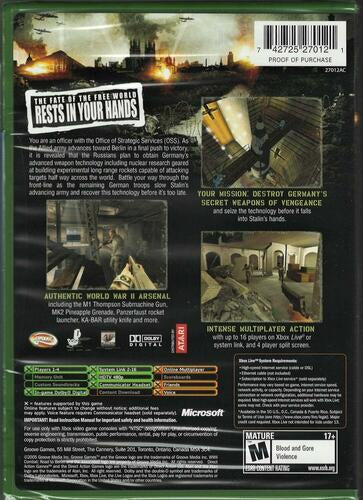 World War II Combat: Road to Berlin - Xbox