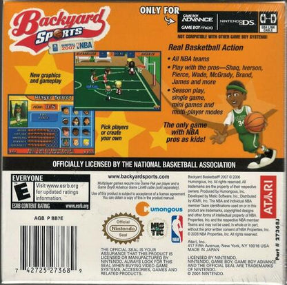 Backyard Basketball 2007 - Game Boy Advance